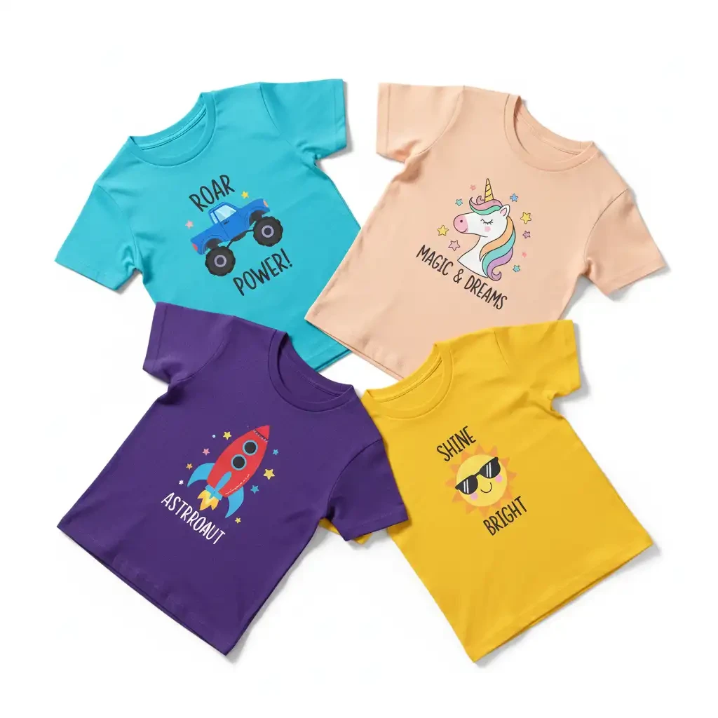 Affordable Kids Promotional T-shirts for European Importers