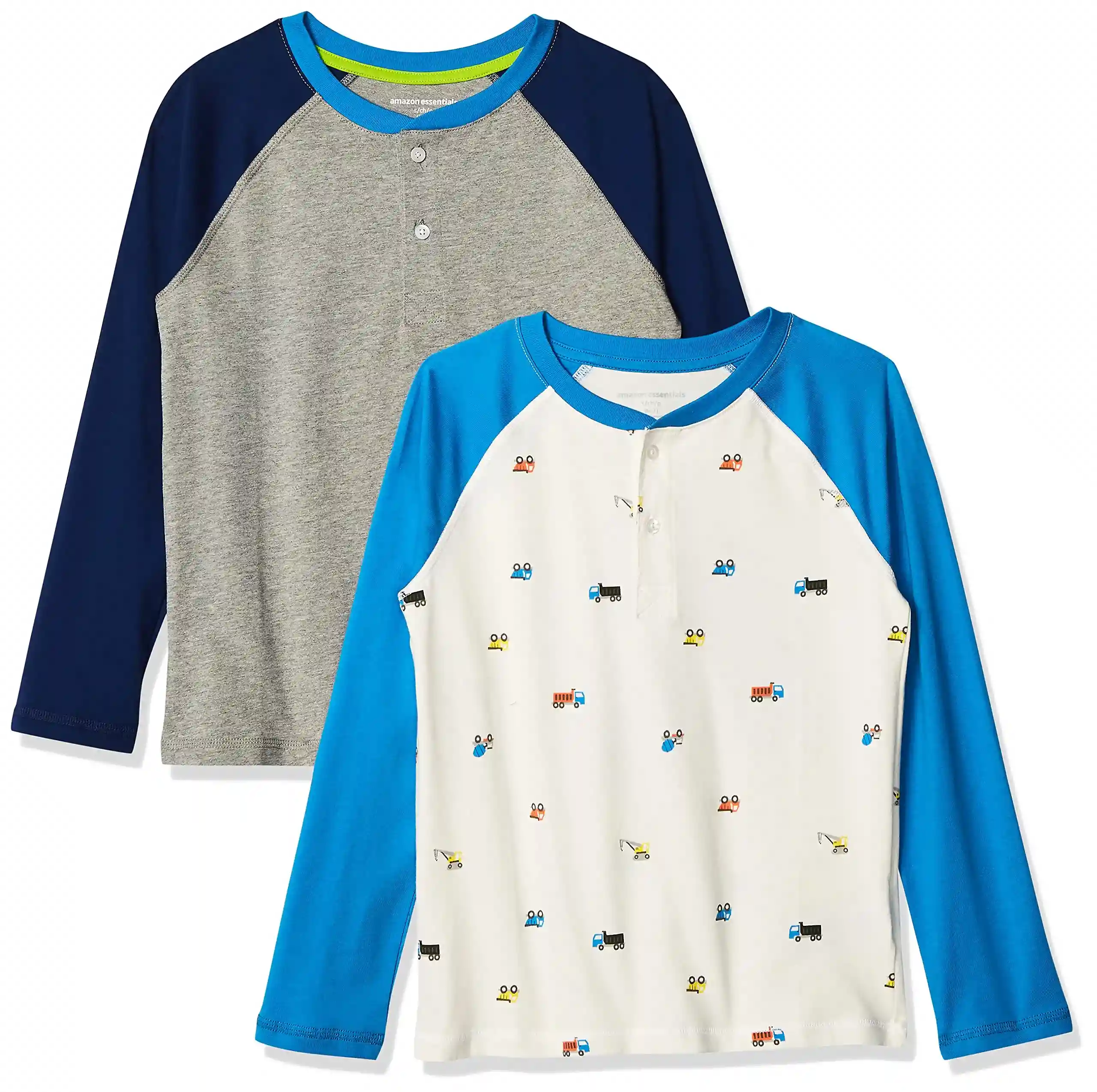 Boys’ Long Sleeve Henley T-shirts from Bangladesh Baby Wear Factory