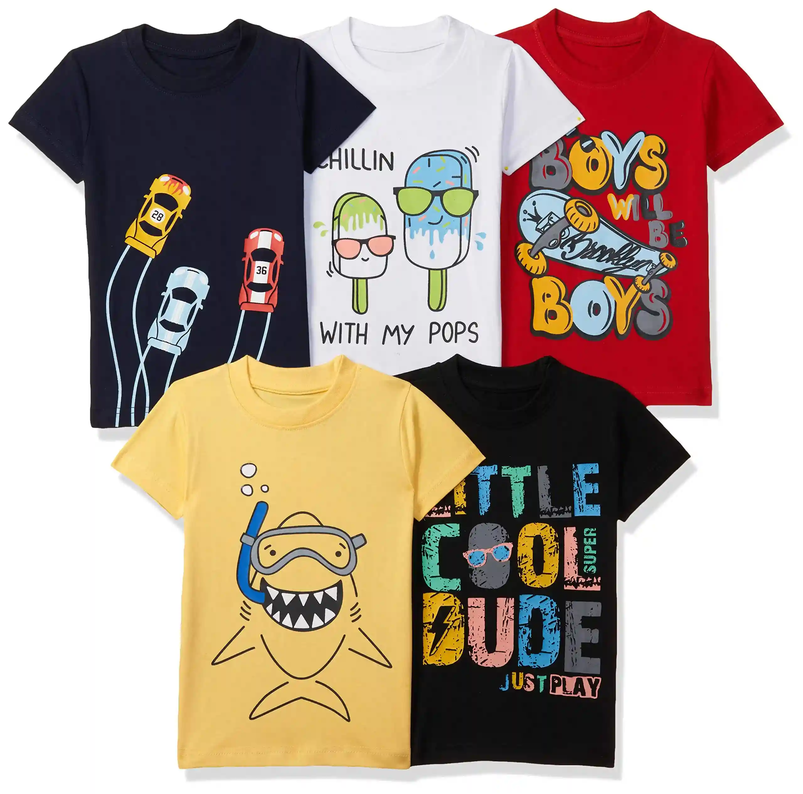 Boy’s Regular Fit T-shirt from Bangladesh T-shirts Manufacturer