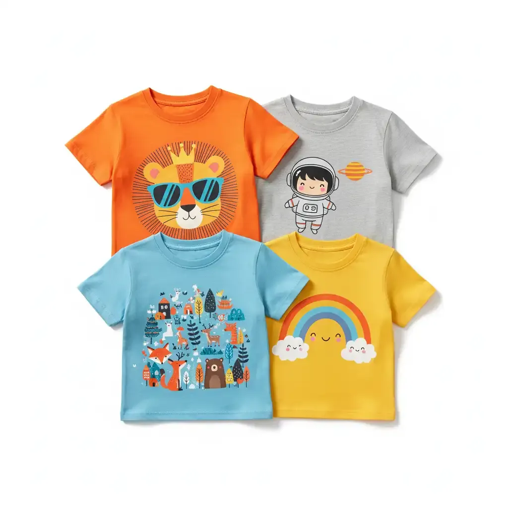 Children’s Designer T-shirts Factory for USA Buyers