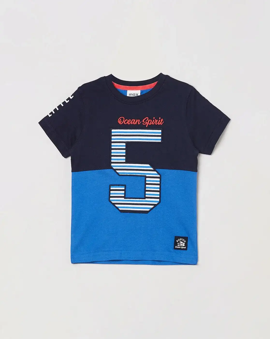 Colour Block Round Neck T-shirt Manufacturer Supplier in Bangladesh