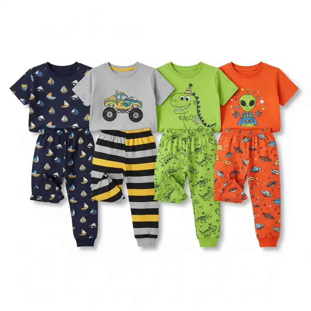 Custom Boys Pajamas for USA Buyers