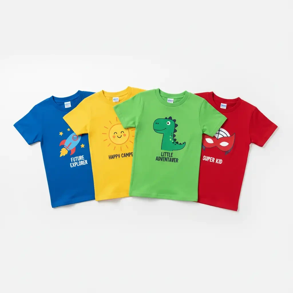 Customizable Kids Promotional T-shirts for Europe