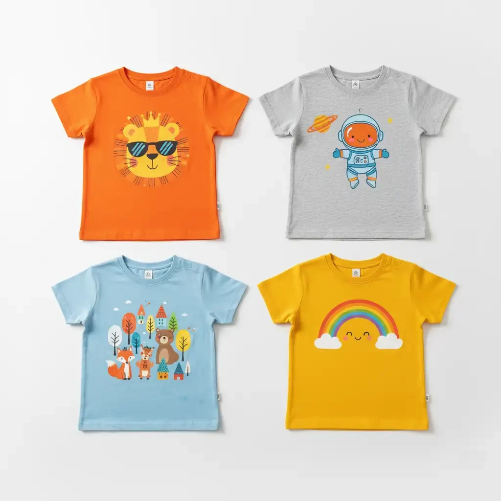 Kids Graphic T-shirts Suppliers for USA Market