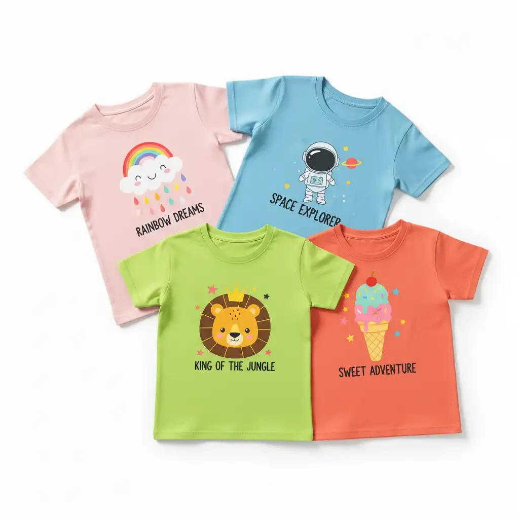 Premium Kids Promotional T-shirts for European Retailers